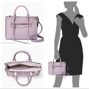 Rebecca Minkoff NWT Micro Regan Satchel Lilac